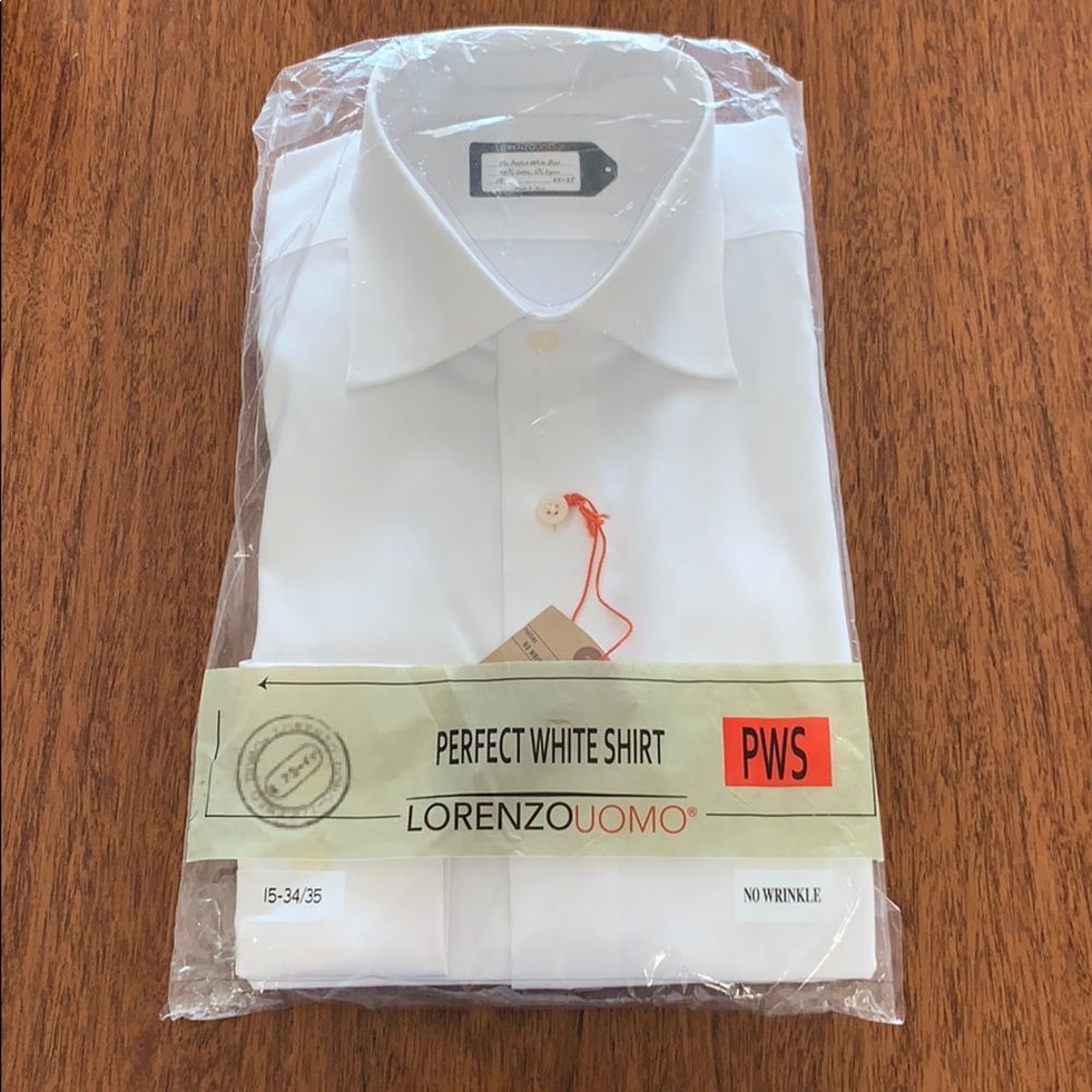 Crisp white dress shirt Lorenzo uomo Nordstrom